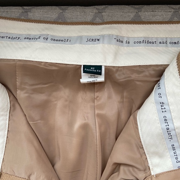 J. Crew Favorite Fit Wool Trousers - Picture 2 of 4